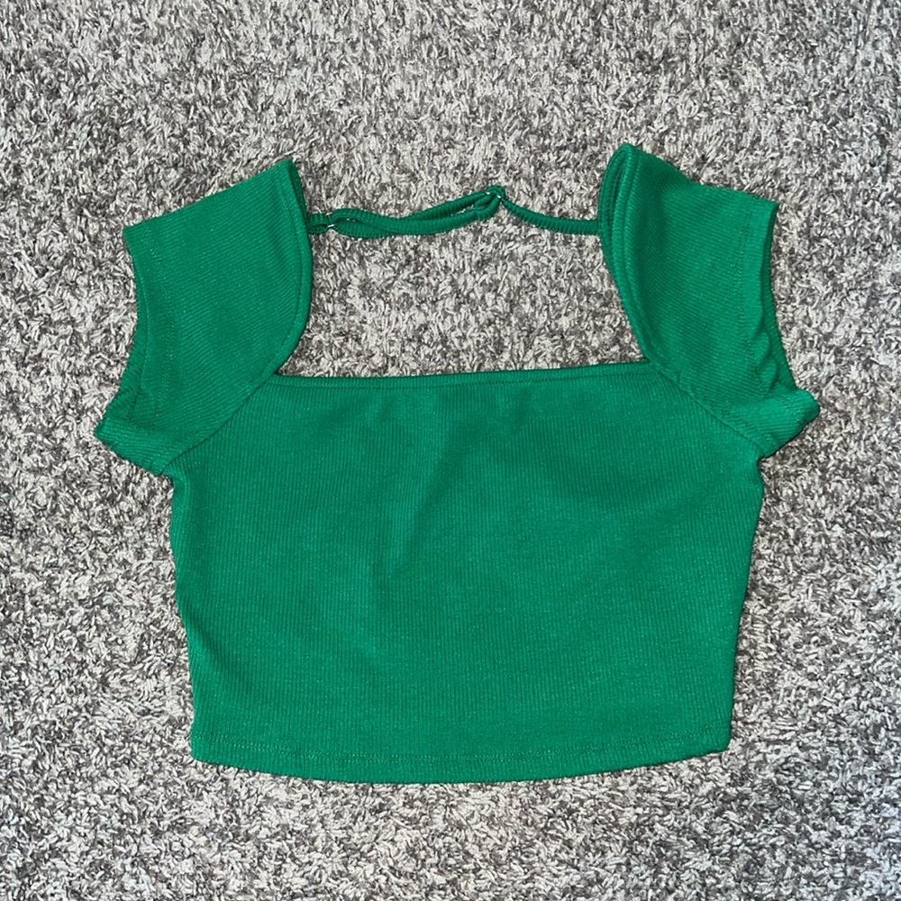 Shein cropped tshirt